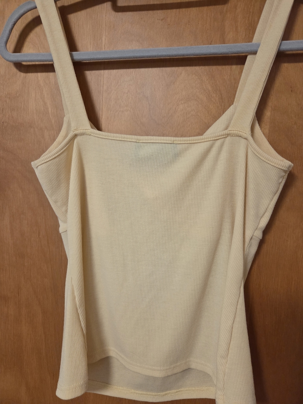 Cider Twist-Front Ribbed Tank - Picture 2 of 3